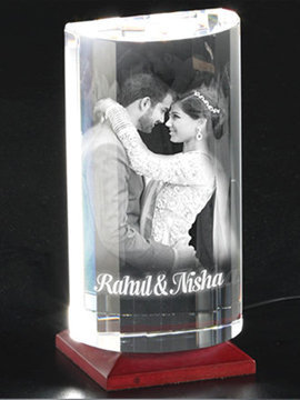 Personalise 3D Photo Crystal (1011)